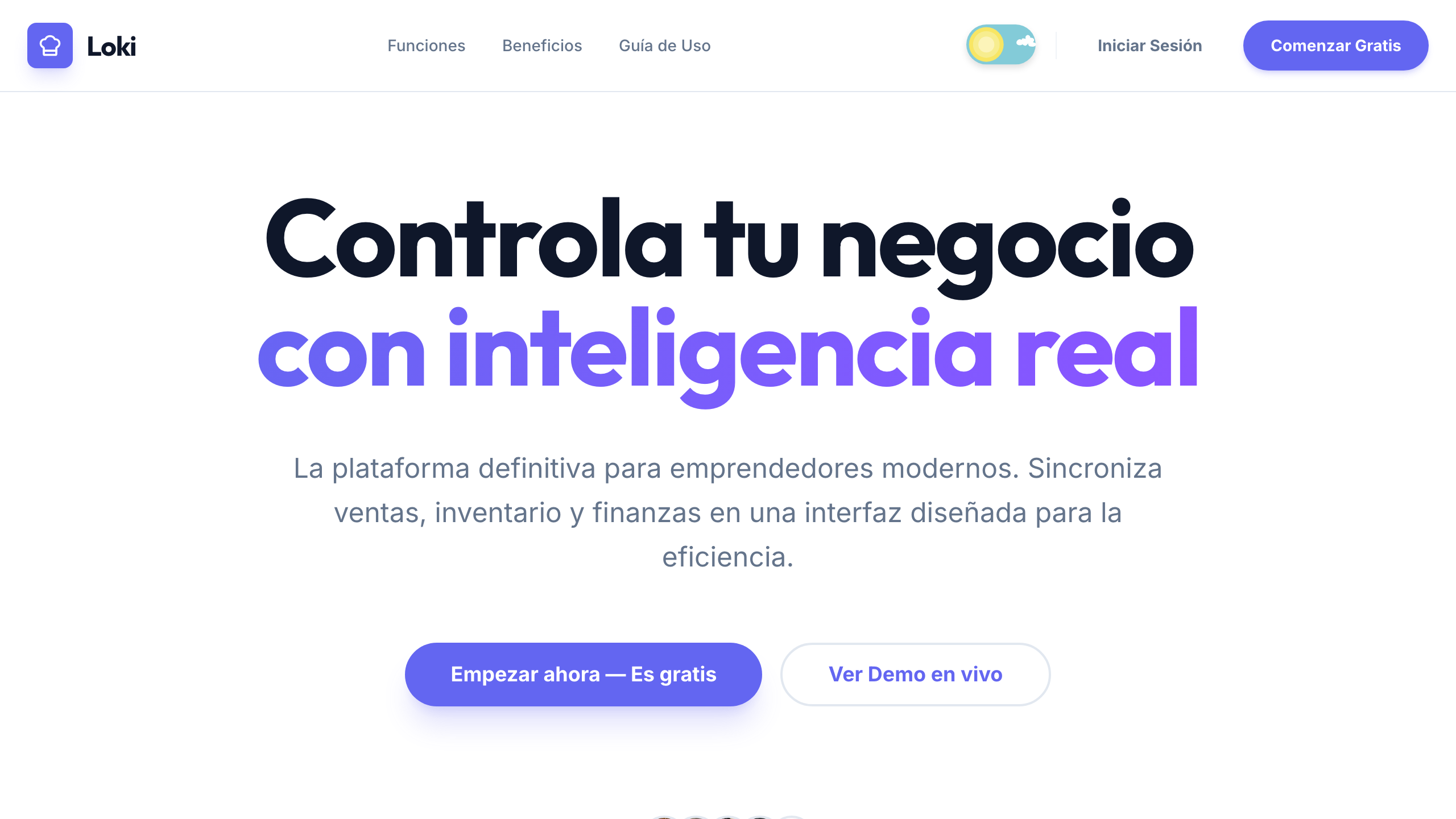 Loki — Gestión Empresarial Inteligente