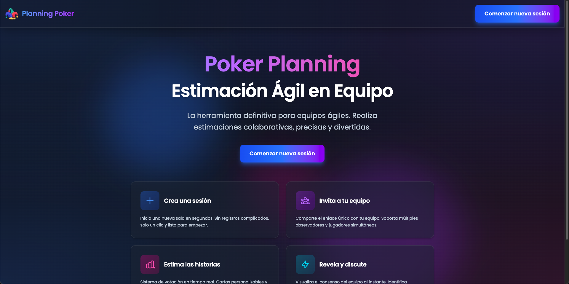 Sistema de planeación de sprint