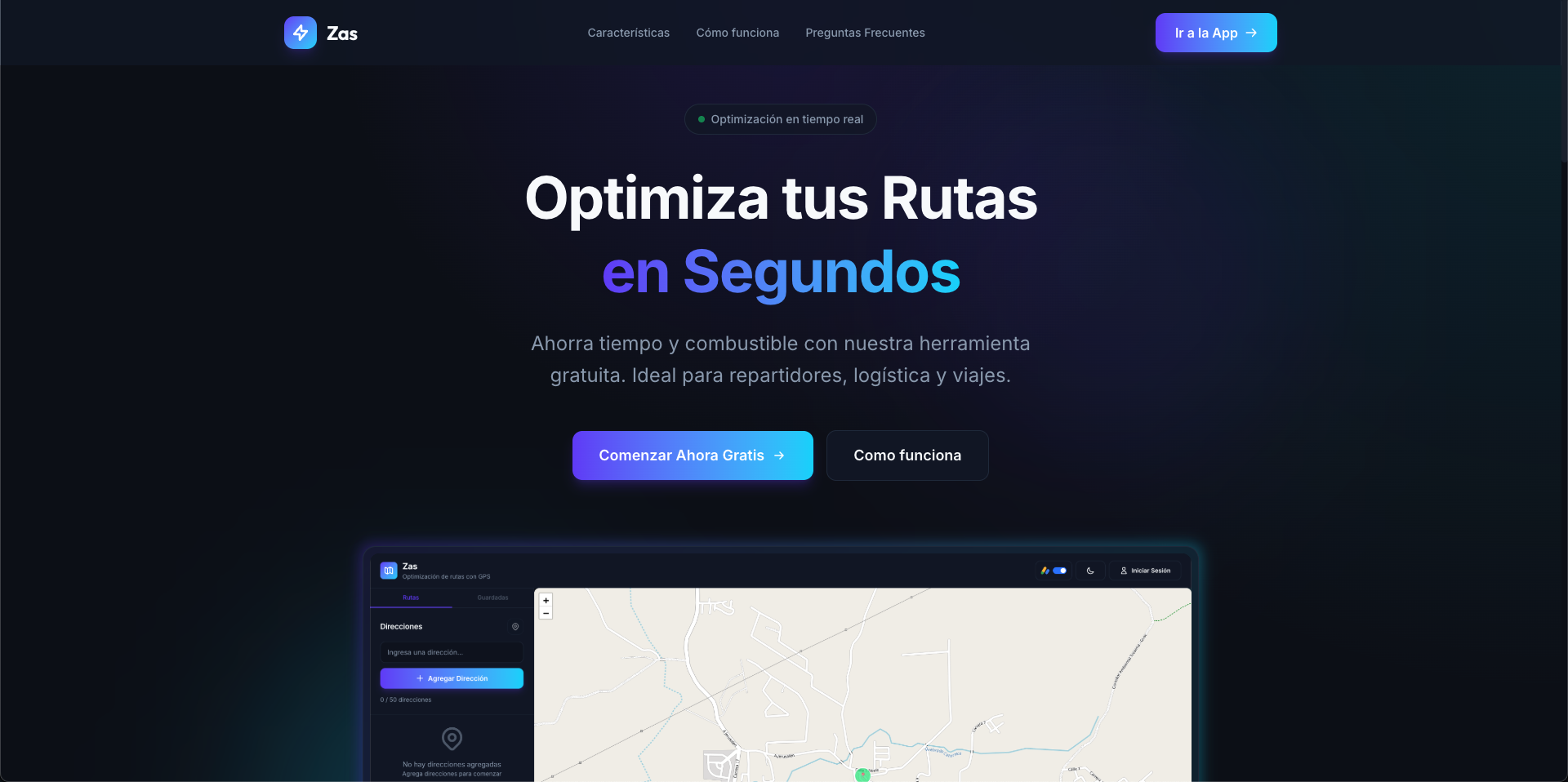 Sistema de optimización de rutas